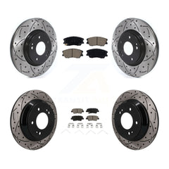 Transit Auto KDC-101735 Disc Brake Kit for 2020-2022 Kia Soul - Front and Rear product image
