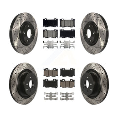 Transit Auto KDC-101739 Disc Brake Kit for 2009-2013 INFINITI G37 - Front and Rear product image