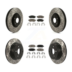 Transit Auto KDC-101740 Disc Brake Kit for 2009-2013 INFINITI G37 - Front and Rear product image