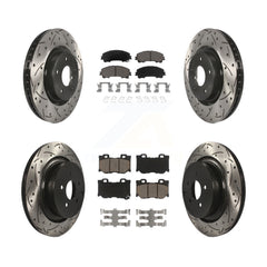 Transit Auto KDC-101741 Disc Brake Kit for 2014-2024 INFINITI Q60, INFINITI Q50 - Front and Rear product image