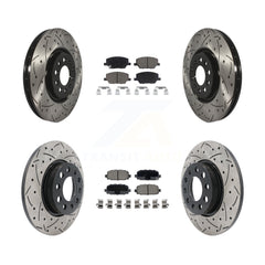 Transit Auto KDC-101746 Disc Brake Kit for 2023 Jeep Compass - Front and Rear product image