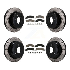 Transit Auto KDC-101749 Disc Brake Kit for 2016-2024 Nissan TITAN XD - Front and Rear product image