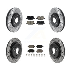 Transit Auto KDC-101750 Disc Brake Kit for 2020 Chevrolet Equinox - Front and Rear product image