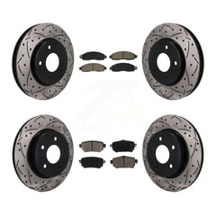 Transit Auto KDC-101751 Disc Brake Kit for 2018-2023 Nissan LEAF - Front and Rear product image