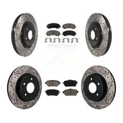 Transit Auto KDC-101755 Disc Brake Kit for 2019 Nissan Rogue - Front and Rear product image