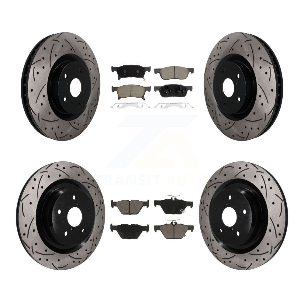 Transit Auto KDC-101759 Disc Brake Kit for 2019-2024 Subaru Ascent - Front and Rear product image