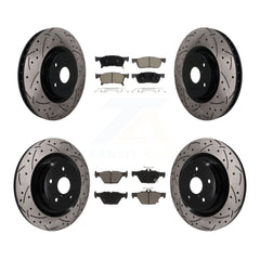 Transit Auto KDC-101759 Disc Brake Kit for 2019-2024 Subaru Ascent - Front and Rear product image