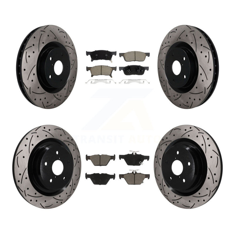 Transit Auto KDC-101759 Disc Brake Kit for 2019-2024 Subaru Ascent - Front and Rear product image