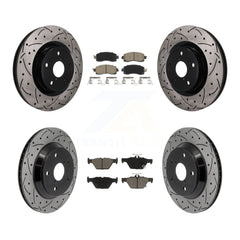 Transit Auto KDC-101760 Disc Brake Kit for 2019-2024 Subaru Crosstrek, Subaru Forester - Front and Rear product image