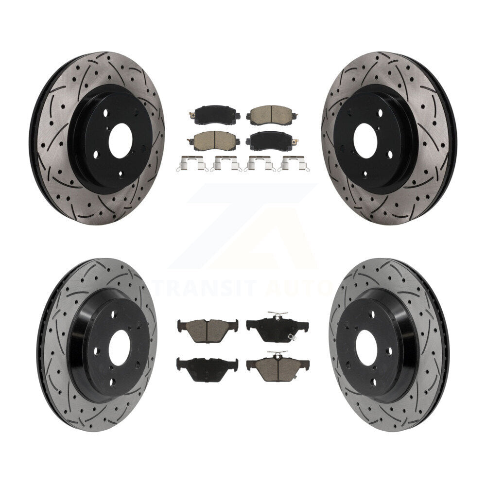 Transit Auto KDC-101761 Disc Brake Kit for 2019-2022 Subaru Forester - Front and Rear product image