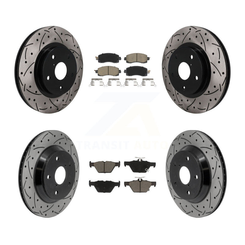 Transit Auto KDC-101761 Disc Brake Kit for 2019-2022 Subaru Forester - Front and Rear product image