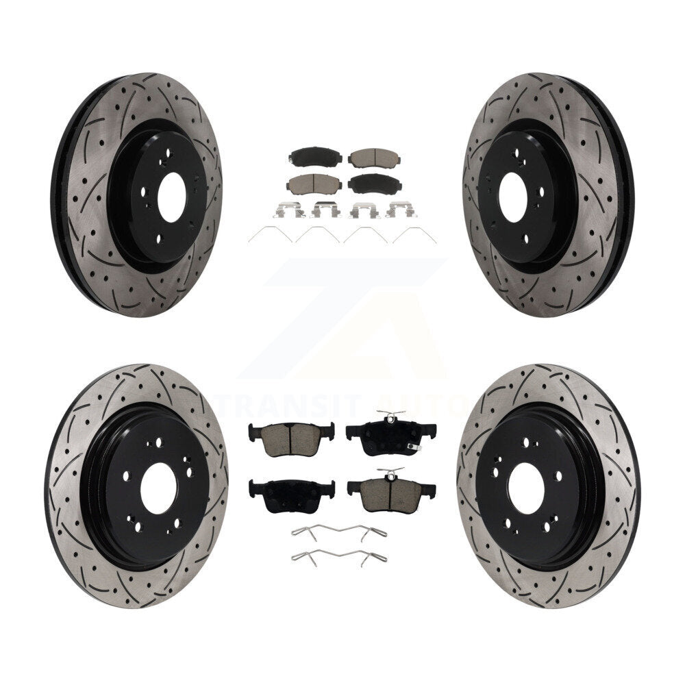 Transit Auto KDC-101763 Disc Brake Kit for 2022-2024 Acura RDX - Front and Rear product image