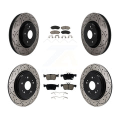 Transit Auto KDC-101763 Disc Brake Kit for 2022-2024 Acura RDX - Front and Rear product image