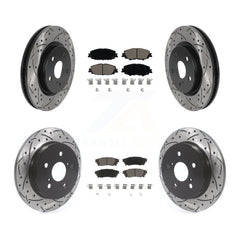 Transit Auto KDC-101765 Disc Brake Kit for 2023 Toyota Prius - Front and Rear product image