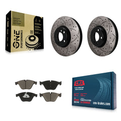 Transit Auto KDC-101771 Disc Brake Kit for 2011-2013 BMW 535i - Front product image