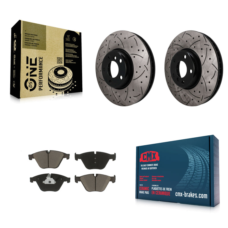 Transit Auto KDC-101771 Disc Brake Kit for 2011-2013 BMW 535i - Front product image