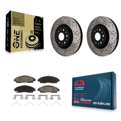 Transit Auto KDC-101774 Disc Brake Kit for 2017-2020 Cadillac XT6, Buick Enclave, Cadillac XT5 - Front product image