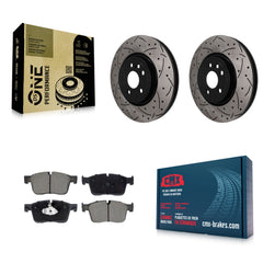Transit Auto KDC-101776 Disc Brake Kit for 2017-2019 Jaguar F-Pace - Front product image