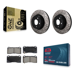 Transit Auto KDC-101781 Disc Brake Kit for 2017-2022 Tesla 3 - Front product image