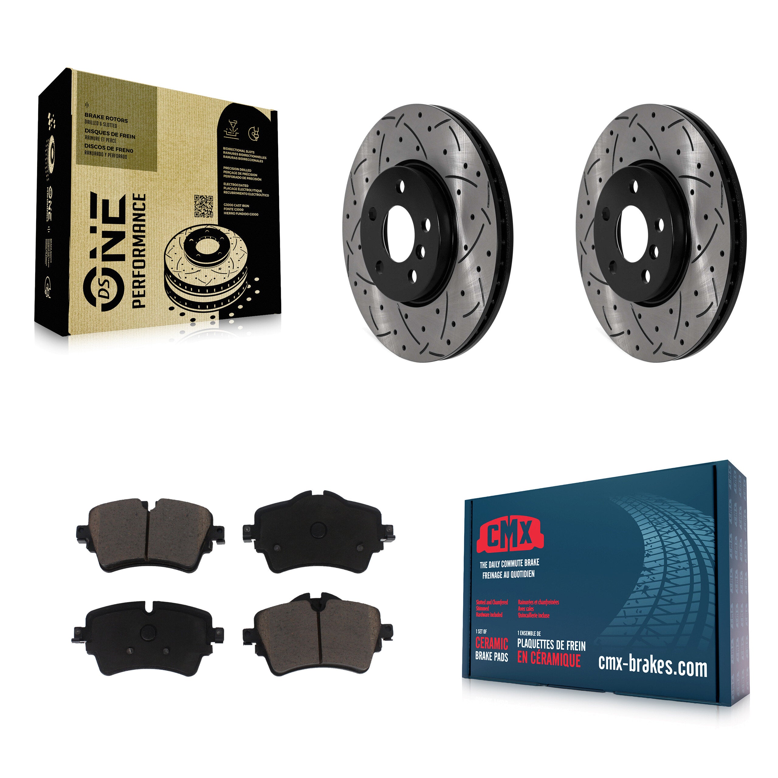 Transit Auto KDC-101782 Disc Brake Kit for 2022 Mini Cooper - Front product image