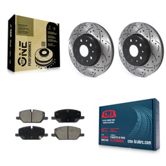 Transit Auto KDC-101790 Disc Brake Kit for 2021-2022 Chevrolet Camaro - Front product image