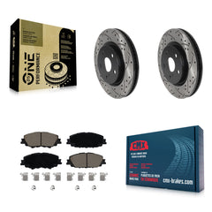 Transit Auto KDC-101797 Disc Brake Kit for 2023-2024 Toyota Prius - Front product image