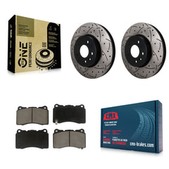 Transit Auto KDC-101798 Disc Brake Kit for 2013-2019 Cadillac ATS - Front product image