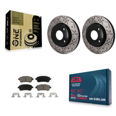 Transit Auto KDC-101800 Disc Brake Kit for 2011-2019 Ford Fiesta - Front product image