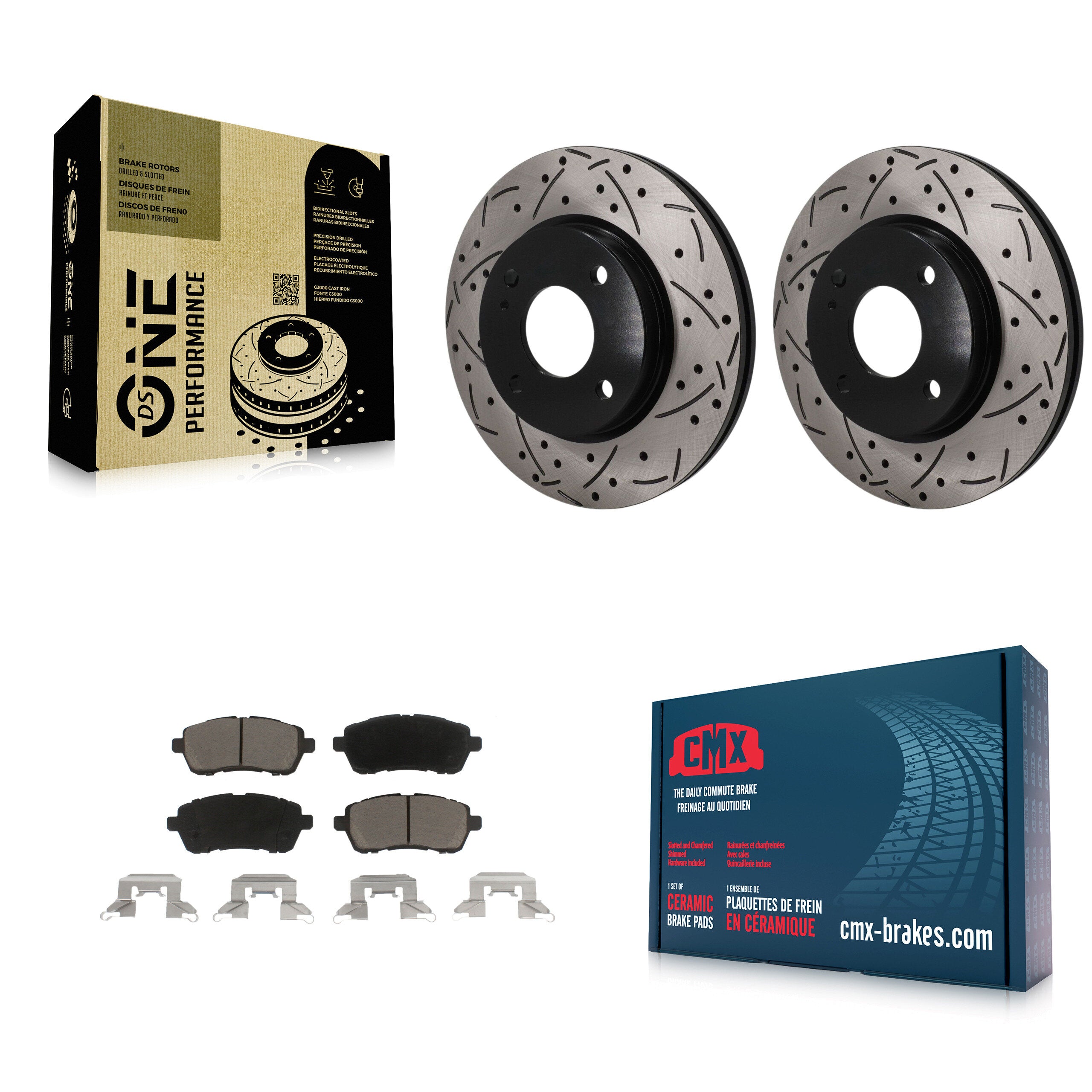 Transit Auto KDC-101800 Disc Brake Kit for 2011-2019 Ford Fiesta - Front product image