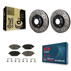 Transit Auto KDC-101819 Disc Brake Kit for 2016-2022 Chevrolet Spark - Front product image