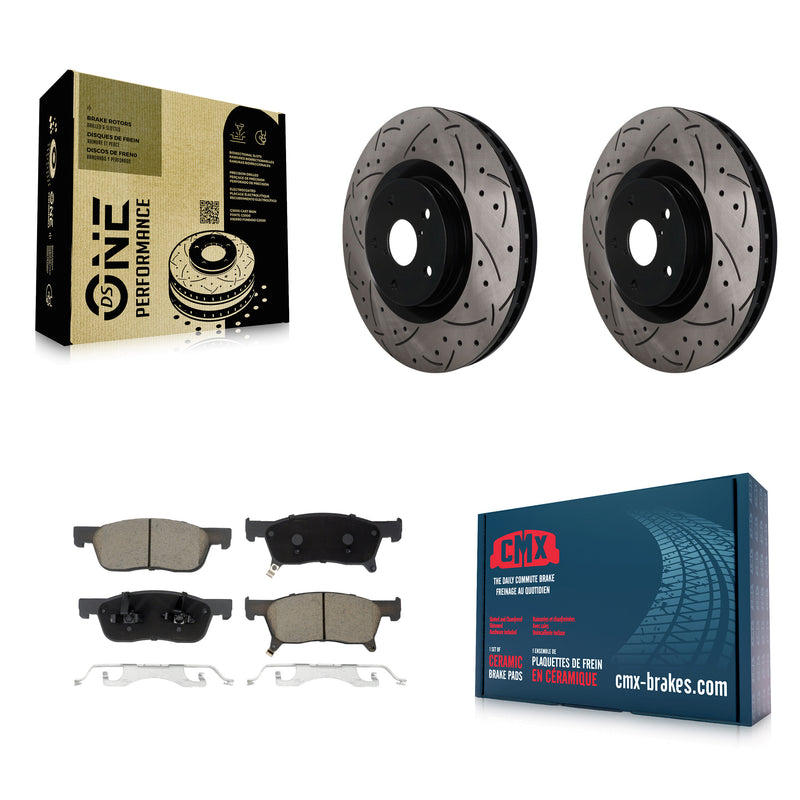Transit Auto KDC-101832 Disc Brake Kit for 2019-2024 Subaru Ascent - Front product image