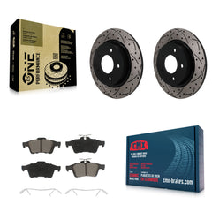 Transit Auto KDC-101840 Disc Brake Kit for 2004-2013 Mazda 3 Sport, Mazda 3 - Rear product image