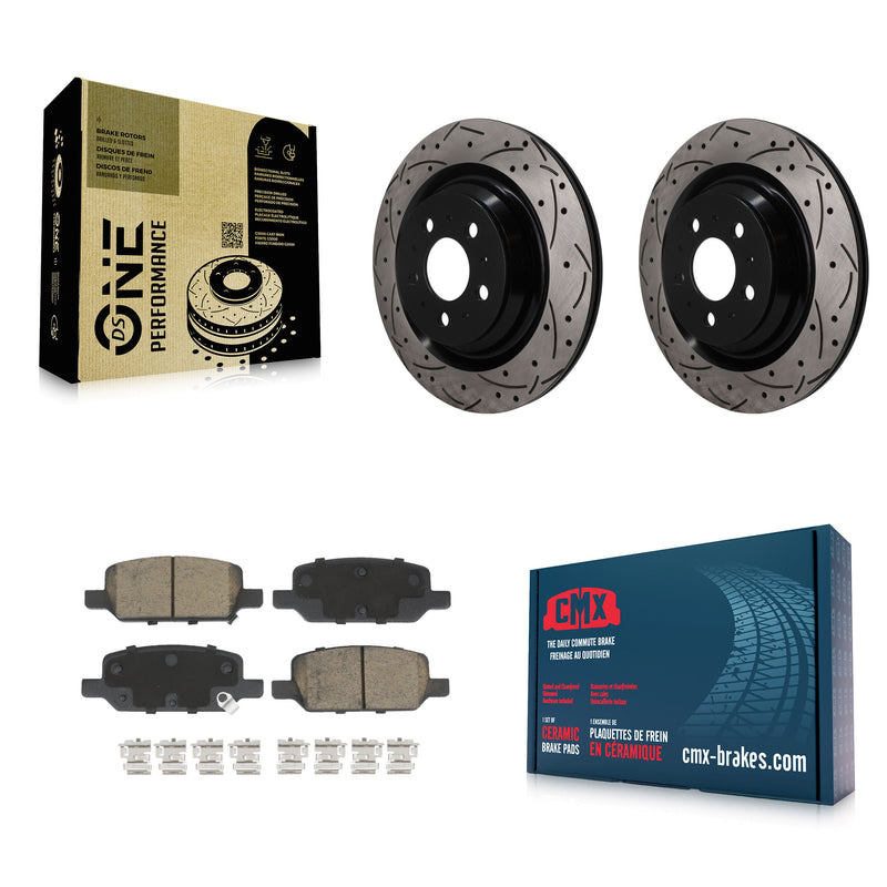 Transit Auto KDC-101849 Disc Brake Kit for 2017-2022 Tesla 3 - Rear product image