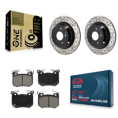Transit Auto KDC-101861 Disc Brake Kit for 2023 Genesis G70 - Rear product image