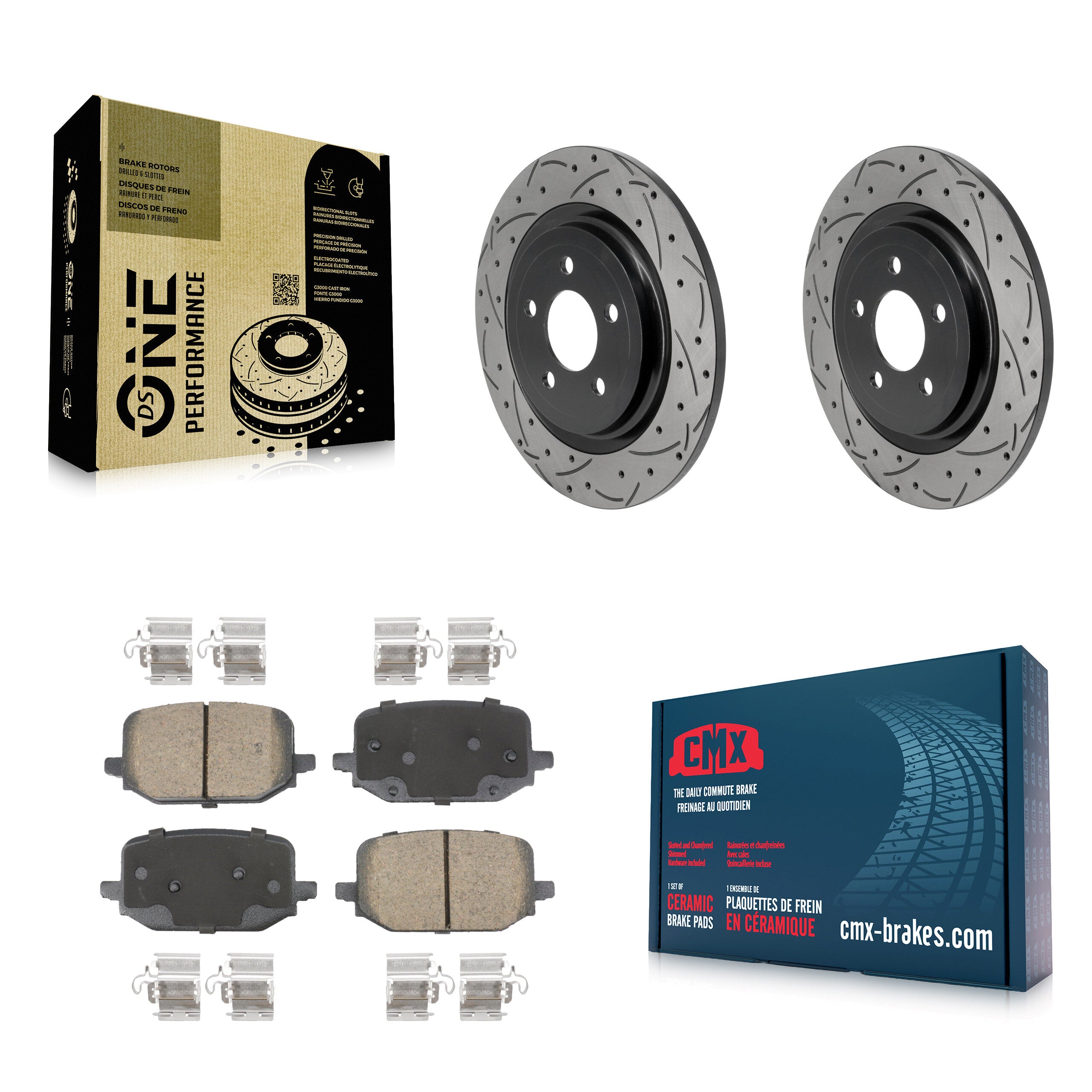 Transit Auto KDC-101863 Disc Brake Kit for 2022-2024 Ford Explorer - Rear product image