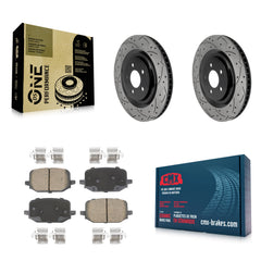 Transit Auto KDC-101864 Disc Brake Kit for 2022-2023 Ford Explorer - Rear product image