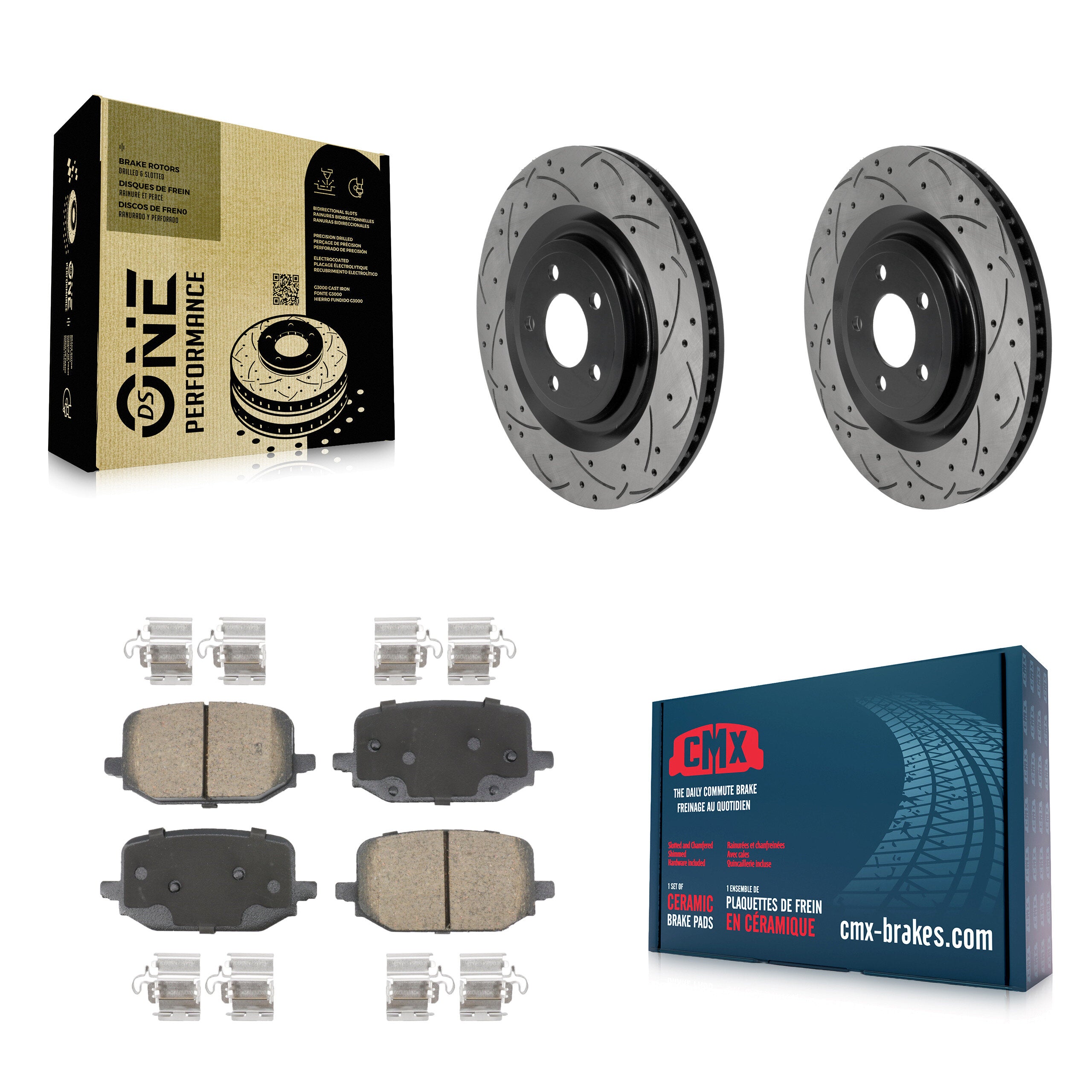Transit Auto KDC-101864 Disc Brake Kit for 2022-2023 Ford Explorer - Rear product image