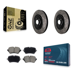 Transit Auto KDC-101867 Disc Brake Kit for 2017-2020 Audi A8 Quattro, Audi Q8, Audi e-tron Quattro & more - Rear product image