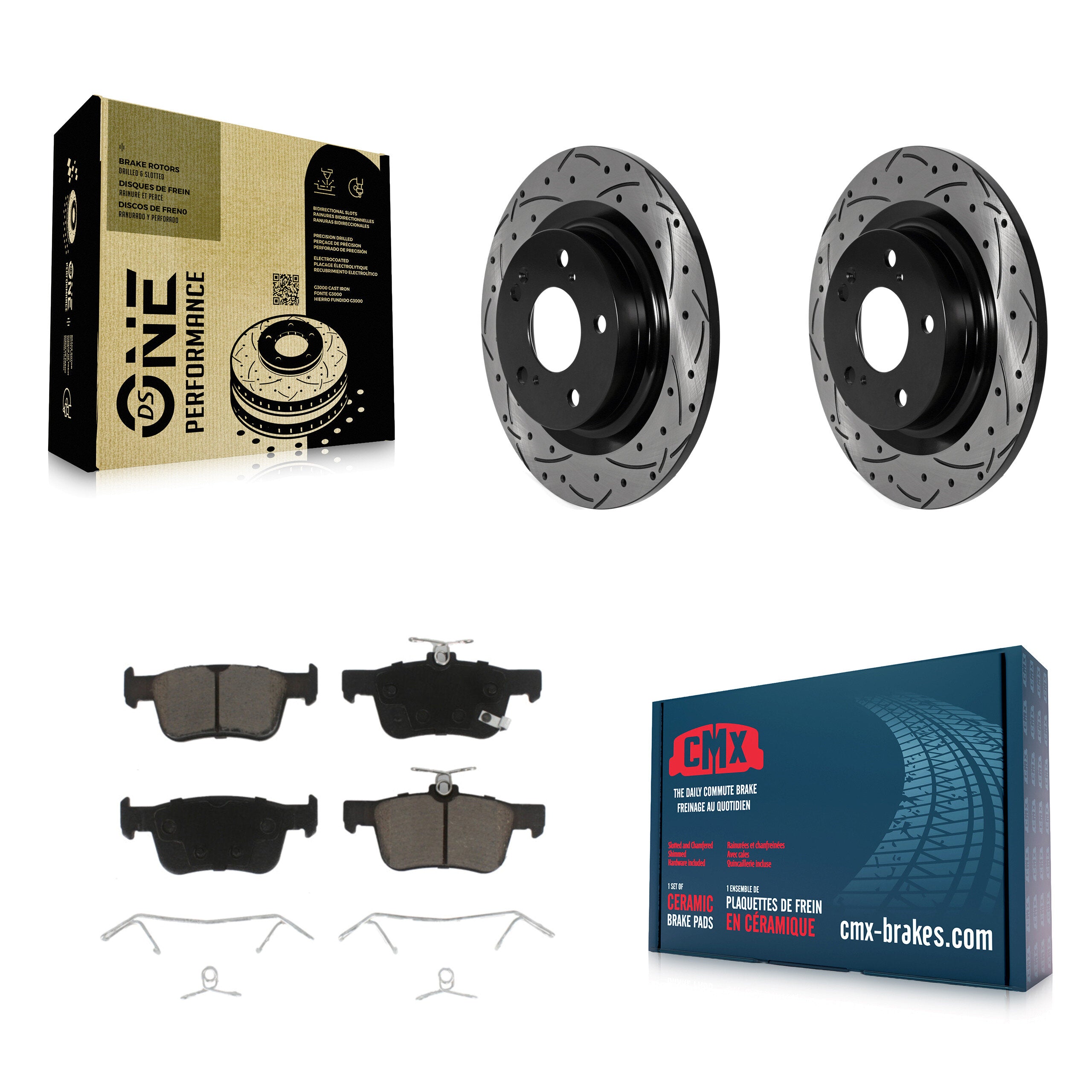 Transit Auto KDC-101869 Disc Brake Kit for 2024 Acura Integra - Rear product image