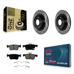 Transit Auto KDC-101870 Disc Brake Kit for 2024 Acura Integra - Rear product image