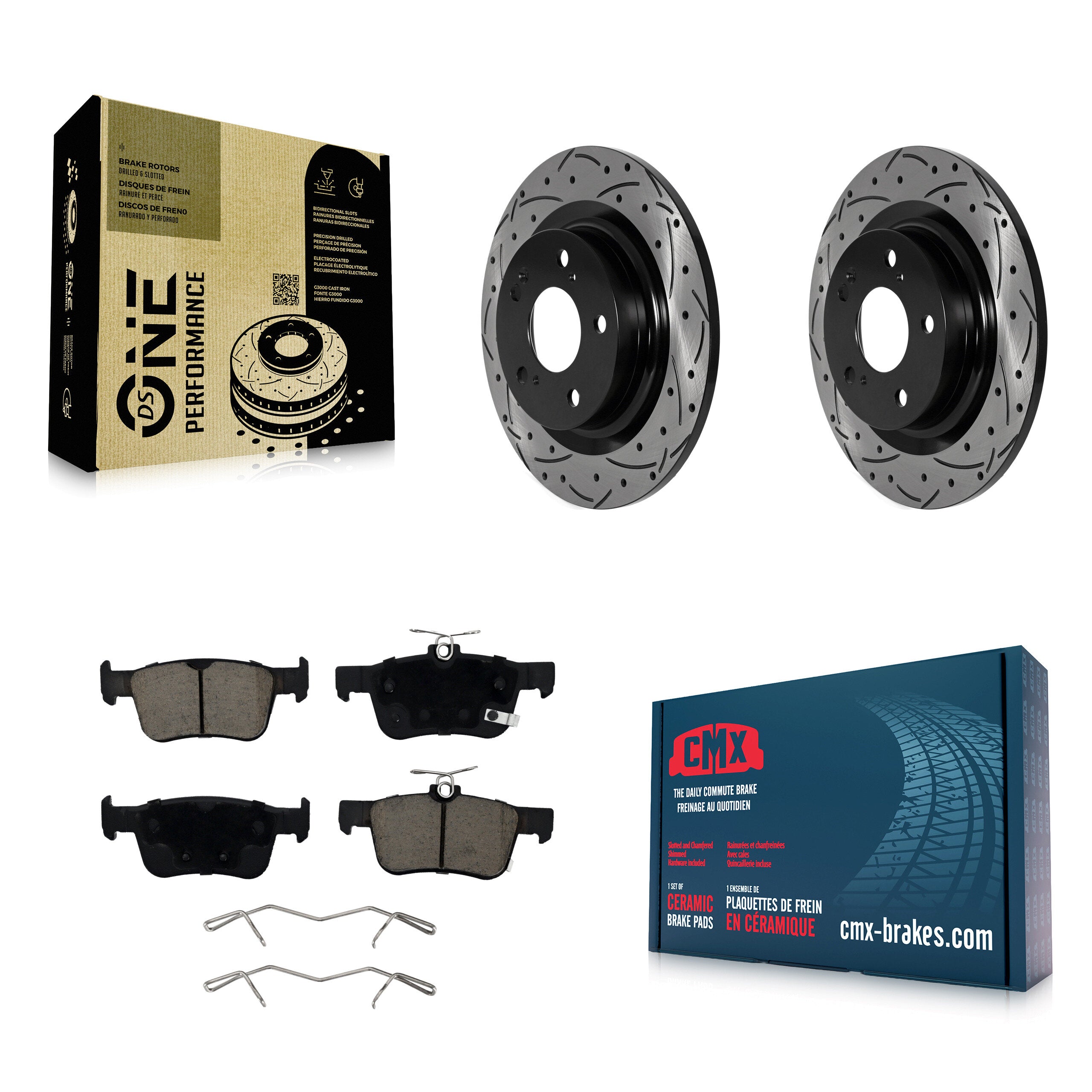 Transit Auto KDC-101870 Disc Brake Kit for 2024 Acura Integra - Rear product image