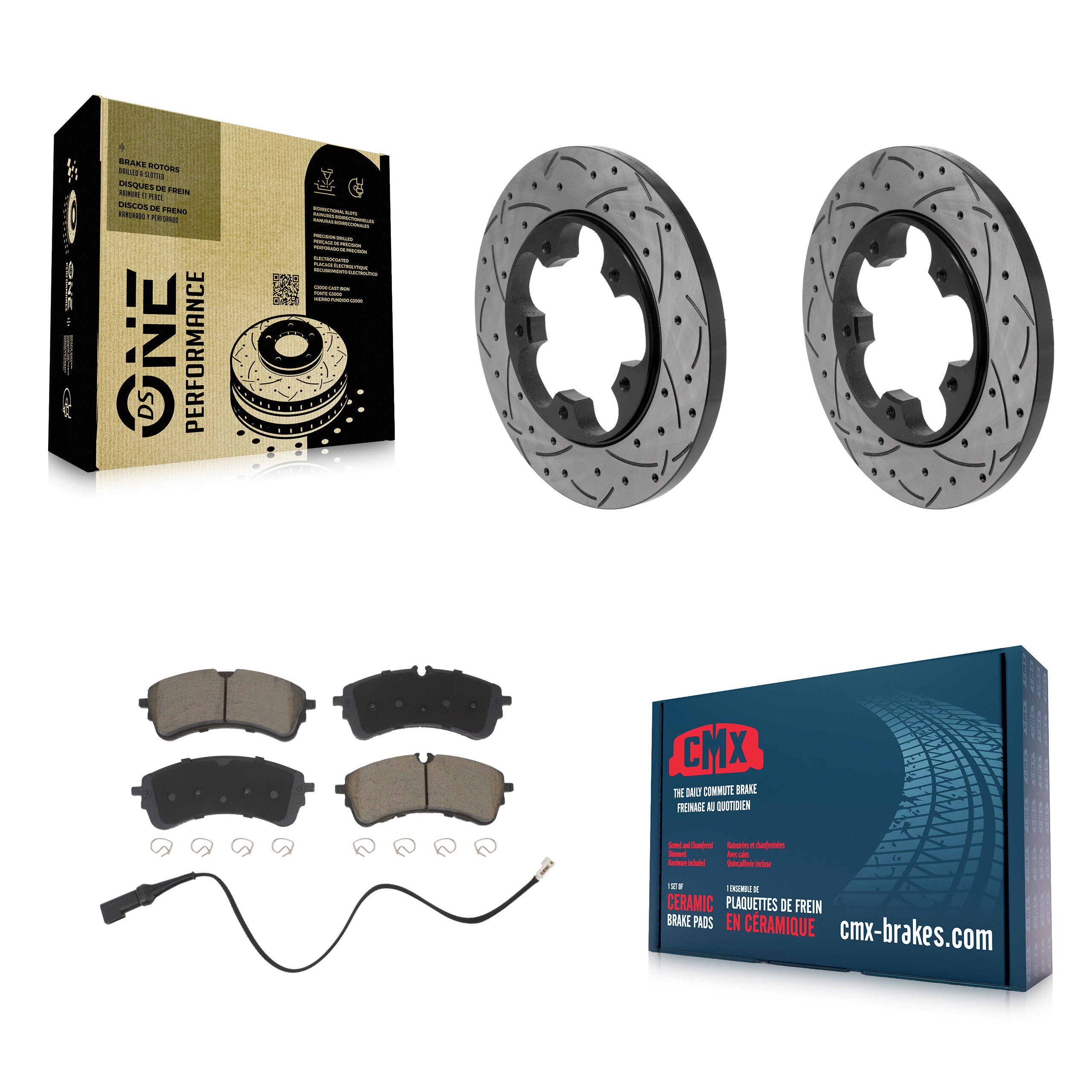 Transit Auto KDC-101877 Disc Brake Kit for 2020-2023 Ford Transit-350, Ford Transit-150, Ford Transit-250 - Rear product image