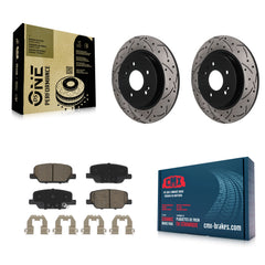Transit Auto KDC-101879 Disc Brake Kit for 2019-2024 Hyundai Palisade, Hyundai Santa Fe, Kia Telluride - Rear product image