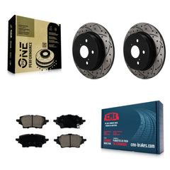 Transit Auto KDC-101883 Disc Brake Kit for 2019-2021 Toyota C-HR - Rear product image