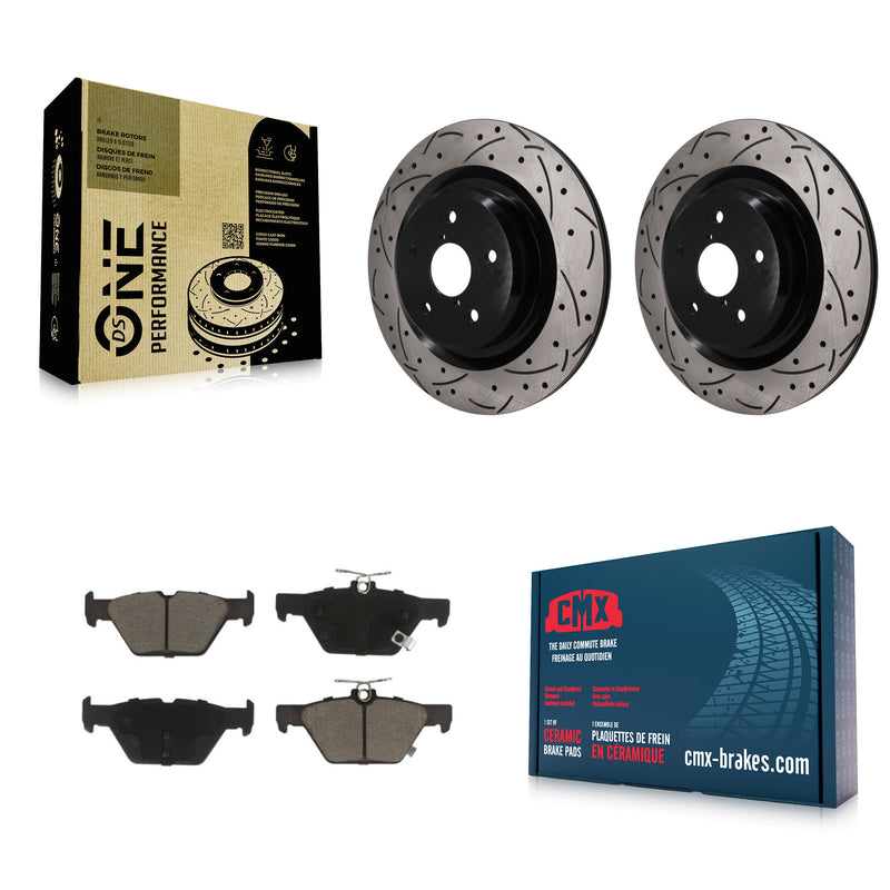 Transit Auto KDC-101897 Disc Brake Kit for 2019-2024 Subaru Ascent - Rear product image