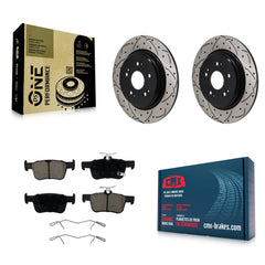 Transit Auto KDC-101899 Disc Brake Kit for 2022-2024 Acura RDX - Rear product image