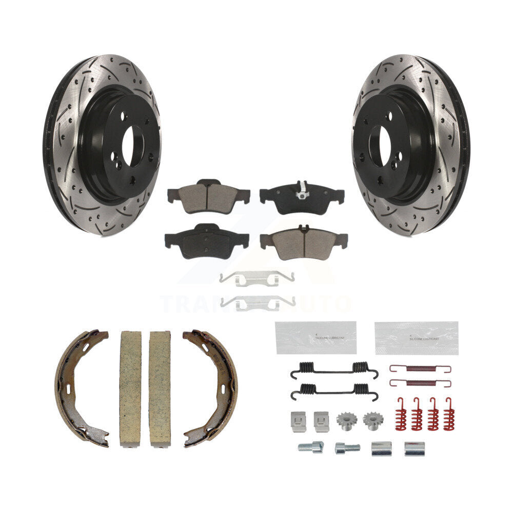 Transit Auto KDC-101907 Disc Brake Kit for 2011 Mercedes-Benz E550 - Rear product image