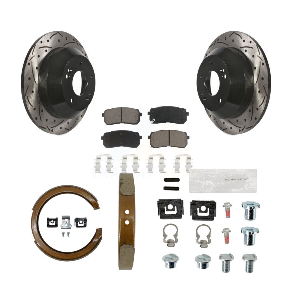 Transit Auto KDC-101908 Disc Brake Kit for 2018-2021 Kia Sedona - Rear product image