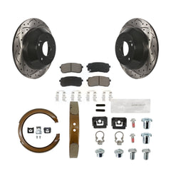 Transit Auto KDC-101908 Disc Brake Kit for 2018-2021 Kia Sedona - Rear product image