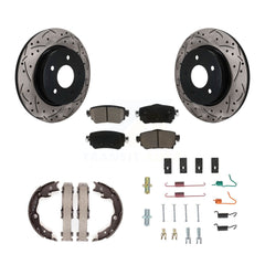 Transit Auto KDC-101912 Disc Brake Kit for 2018-2023 Nissan LEAF - Rear product image